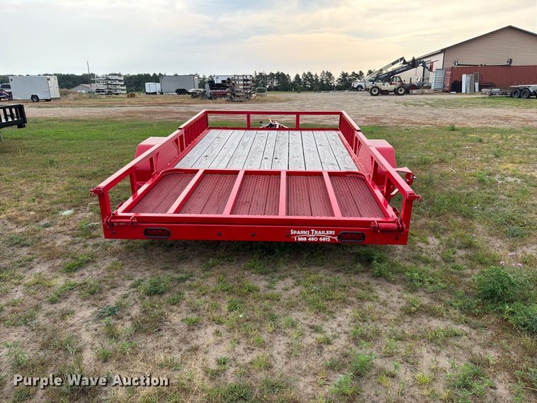 image for item EU5884 2025 Delco trailer utility trailer
