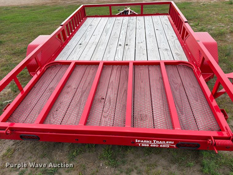 image for item EU5884 2025 Delco trailer utility trailer