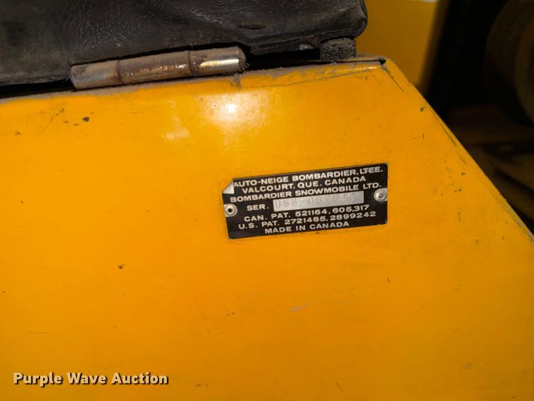 image for item EU8702 Ski-Doo Bombardier snowmobile