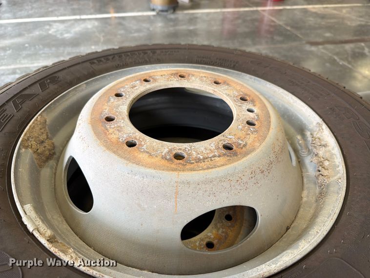 image for item EV2339 (6) 225/70R18.5 Goodyear tires and wheels