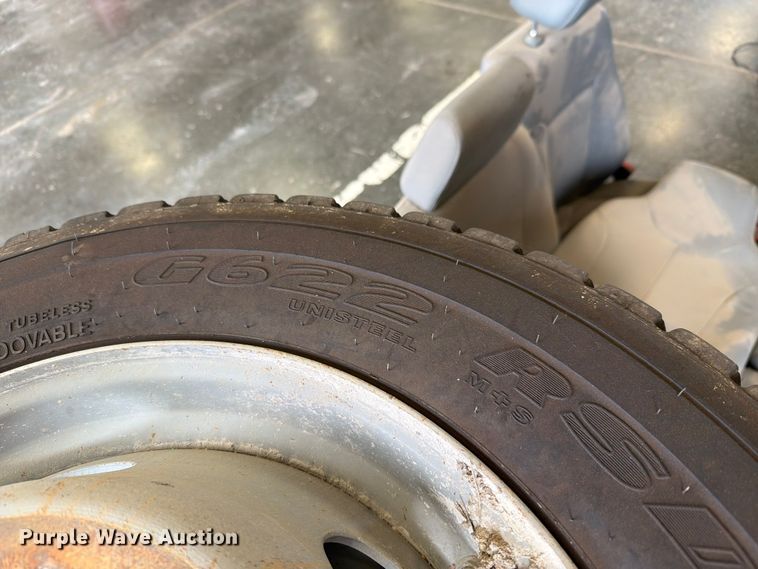 image for item EV2339 (6) 225/70R18.5 Goodyear tires and wheels