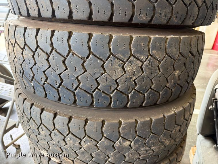 image for item EV2339 (6) 225/70R18.5 Goodyear tires and wheels