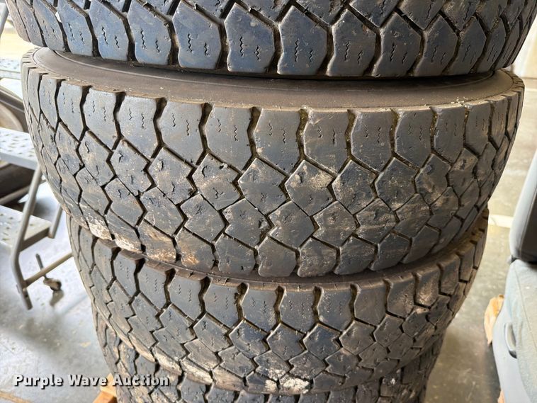 image for item EV2339 (6) 225/70R18.5 Goodyear tires and wheels