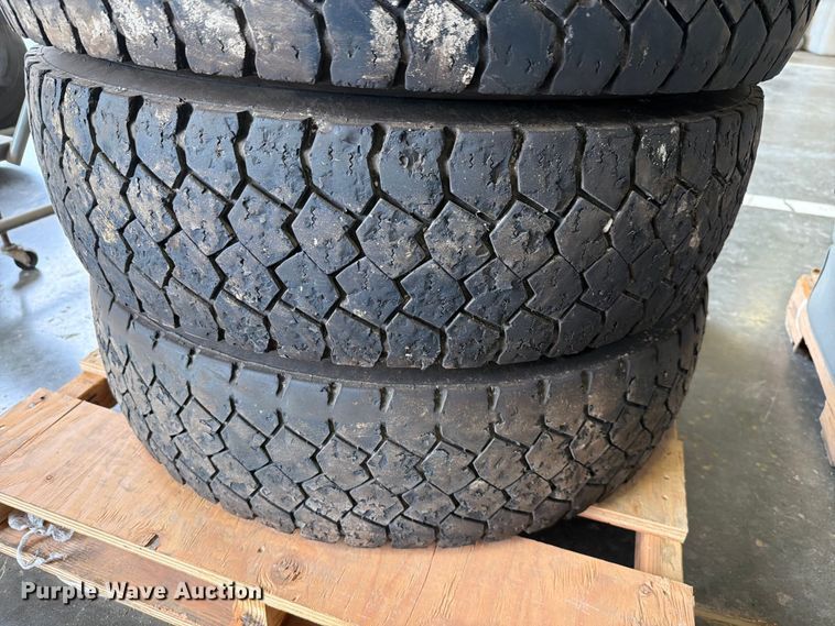 image for item EV2339 (6) 225/70R18.5 Goodyear tires and wheels