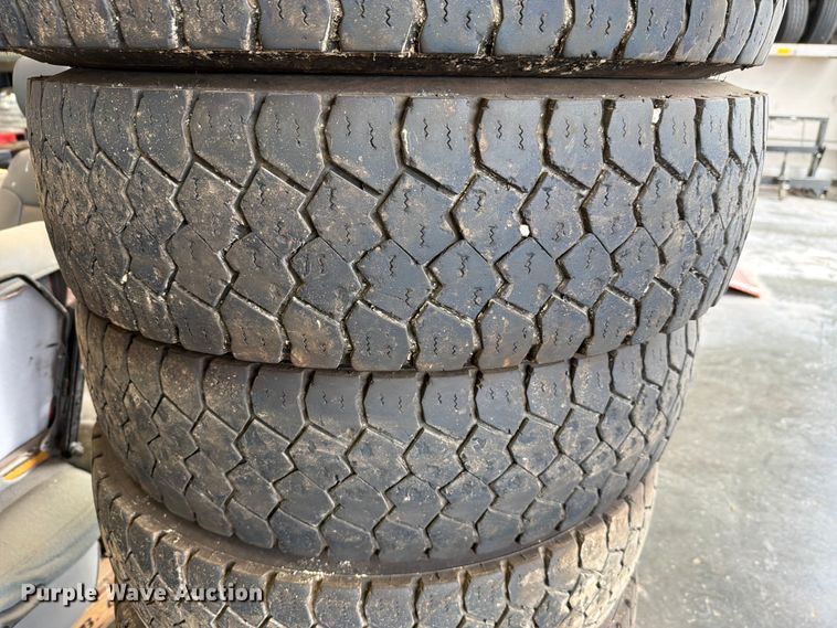image for item EV2339 (6) 225/70R18.5 Goodyear tires and wheels