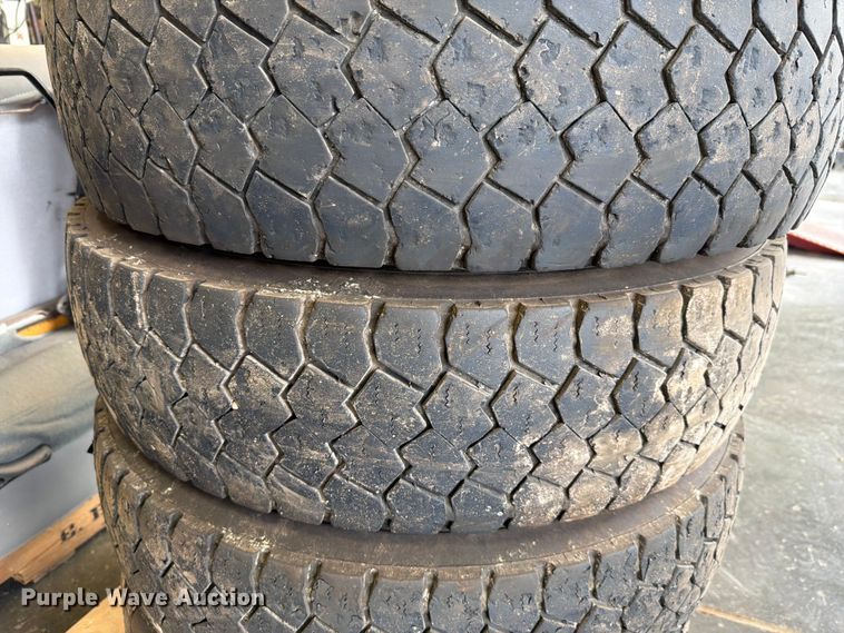 image for item EV2339 (6) 225/70R18.5 Goodyear tires and wheels
