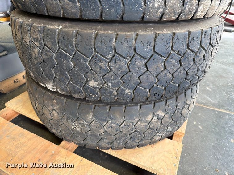 image for item EV2339 (6) 225/70R18.5 Goodyear tires and wheels