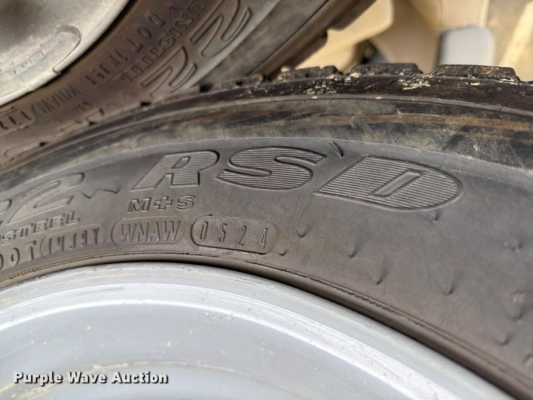 image for item EV2339 (6) 225/70R18.5 Goodyear tires and wheels