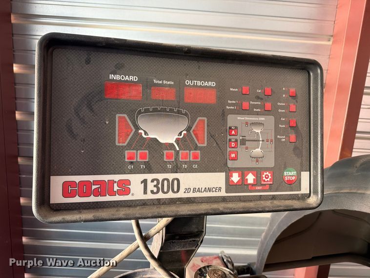 image for item EV2376 Coats 1300 tire balancer