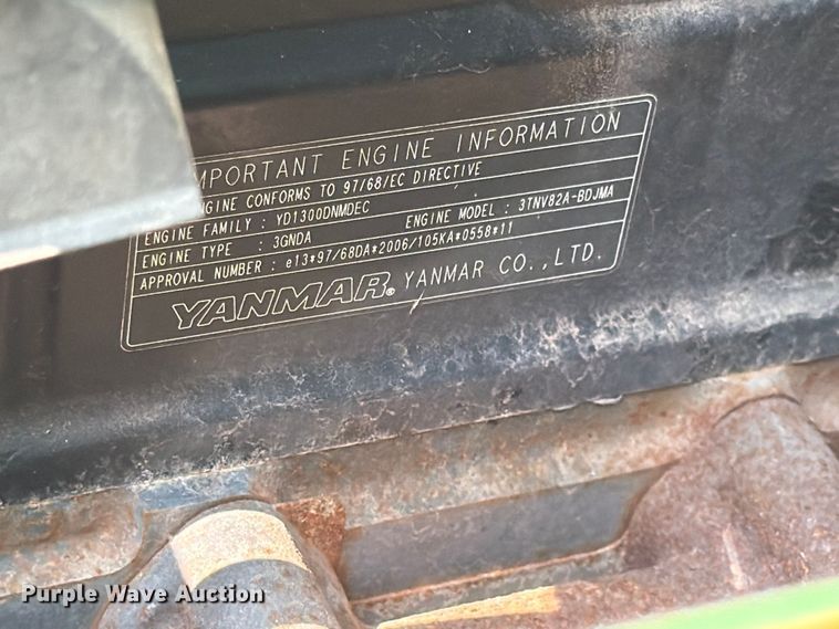 image for item EV2401 2012 John Deere 1445 Series II lawn mower