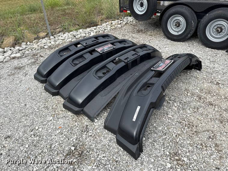 (4) Ford front bumpers