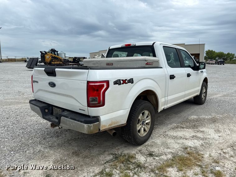 image for item EV6049 2016 Ford F150 XL Crew Cab pickup truck