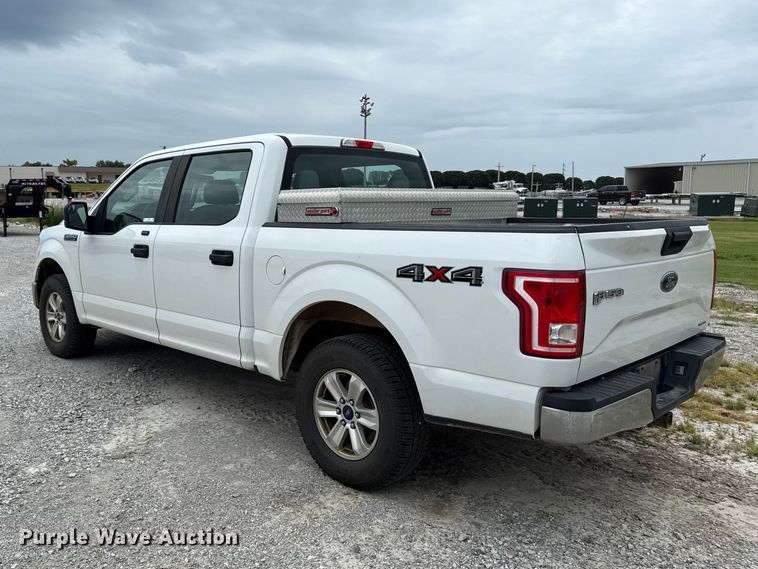 image for item EV6049 2016 Ford F150 XL Crew Cab pickup truck