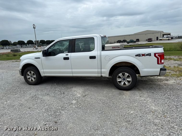 image for item EV6049 2016 Ford F150 XL Crew Cab pickup truck