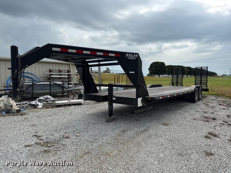 2022 Atlas TR102X336 equipment trailer