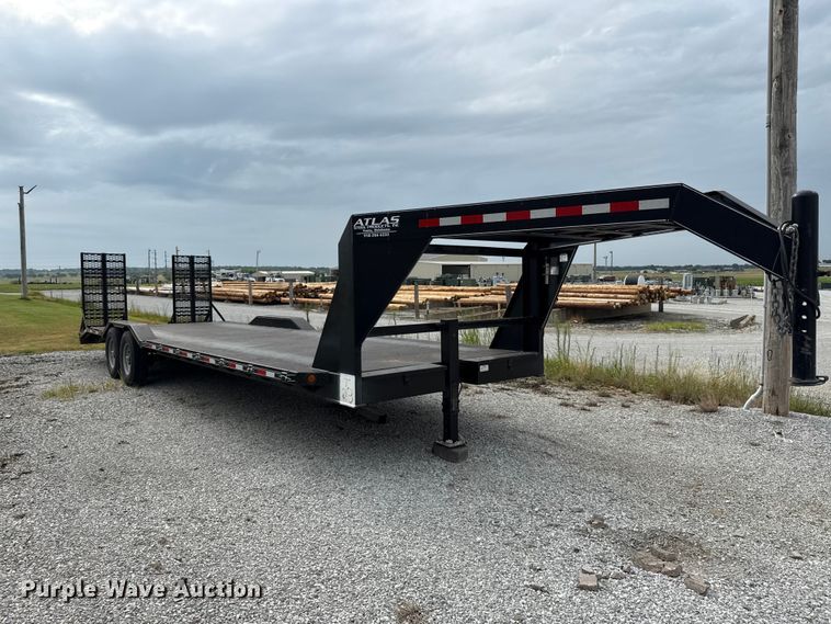 image for item EV6050 2022 Atlas TR102X336 equipment trailer