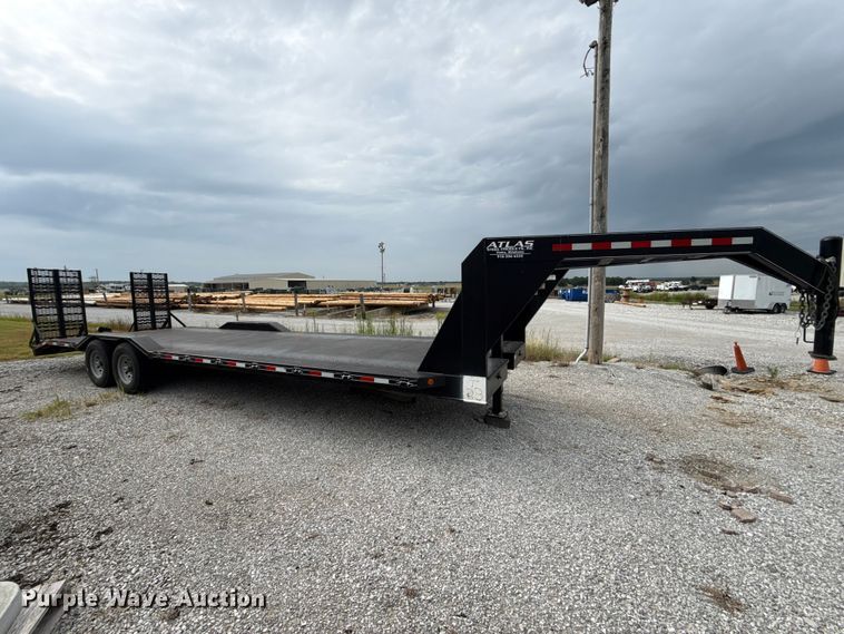 image for item EV6050 2022 Atlas TR102X336 equipment trailer