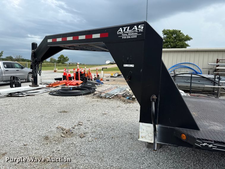 image for item EV6050 2022 Atlas TR102X336 equipment trailer