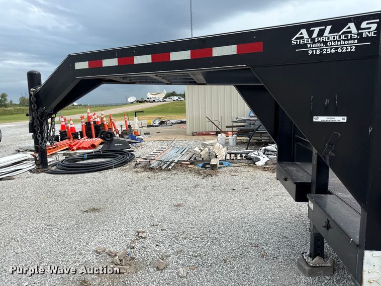 image for item EV6050 2022 Atlas TR102X336 equipment trailer
