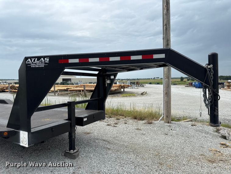 image for item EV6050 2022 Atlas TR102X336 equipment trailer