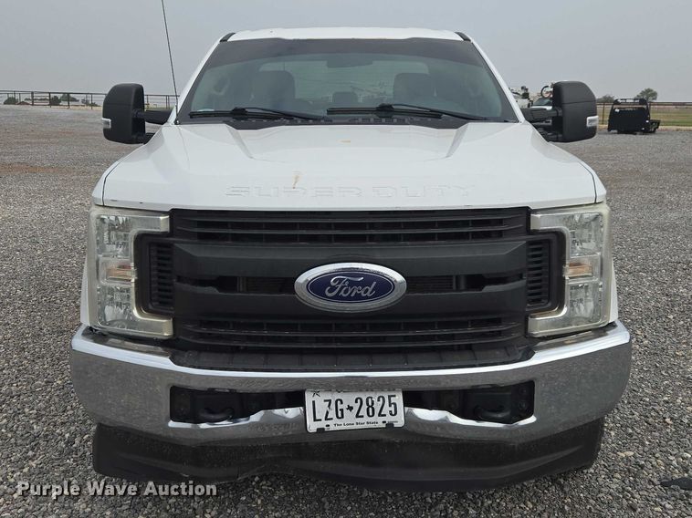 image for item EW0143 2019 Ford F250 Super Duty Ext. Cab utility bed pickup truck