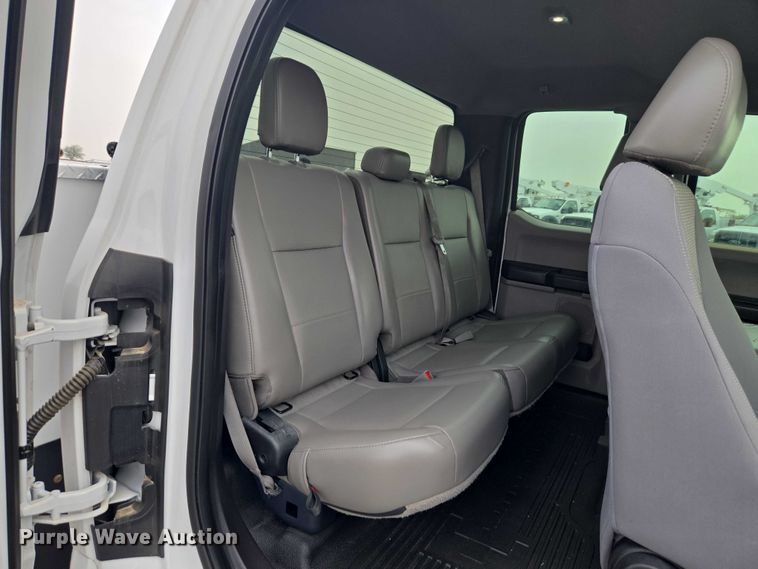 image for item EW0143 2019 Ford F250 Super Duty Ext. Cab utility bed pickup truck