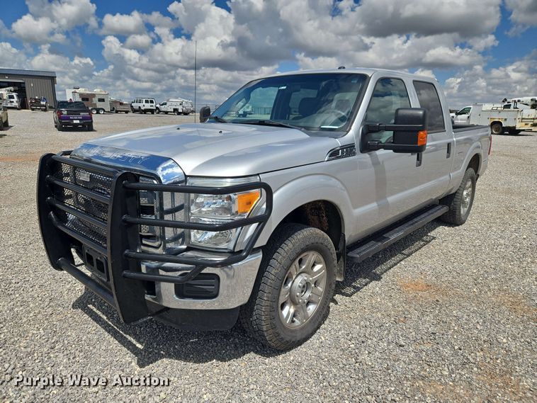 2015 Ford F250 Super Duty Crew Cab pickup truck