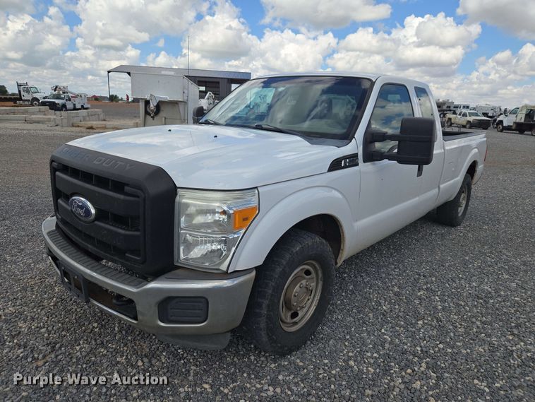 2012 Ford F250 Super Duty Ext. Cab pickup truck