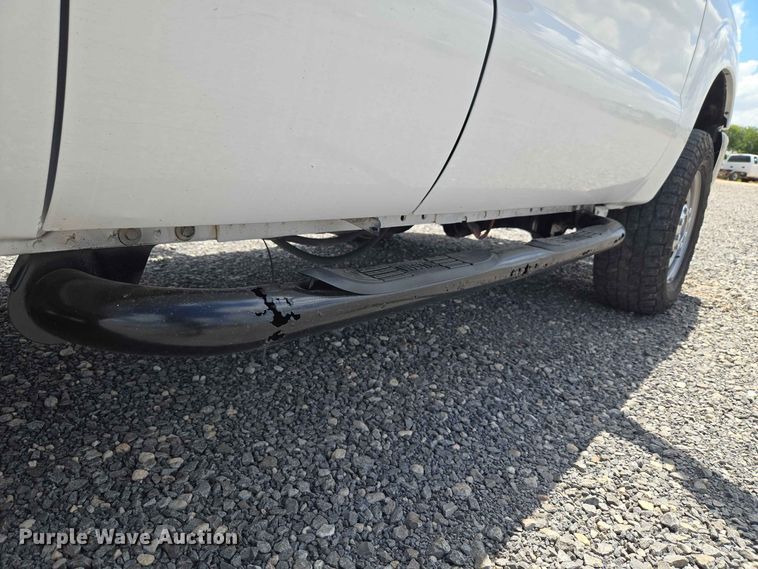 image for item EW0464 2016 Ford F350 Super Duty Ext. Cab utility bed pickup truck