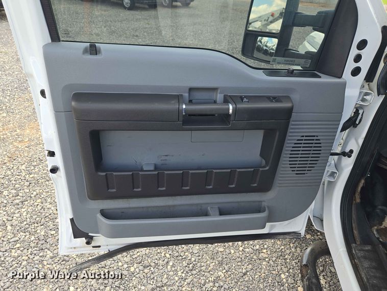 image for item EW0464 2016 Ford F350 Super Duty Ext. Cab utility bed pickup truck