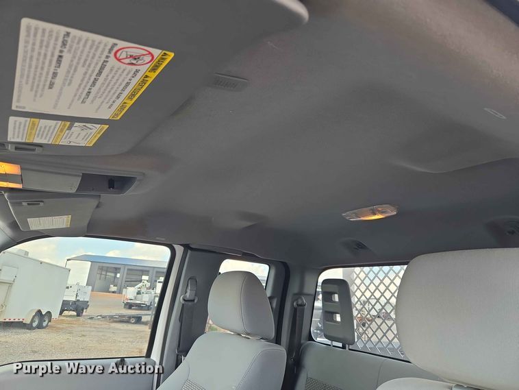 image for item EW0464 2016 Ford F350 Super Duty Ext. Cab utility bed pickup truck