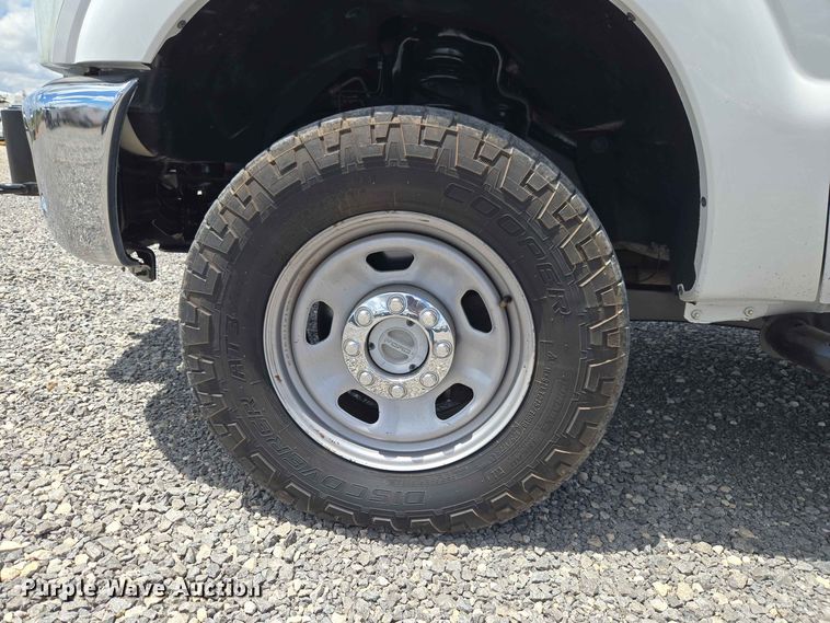 image for item EW0464 2016 Ford F350 Super Duty Ext. Cab utility bed pickup truck