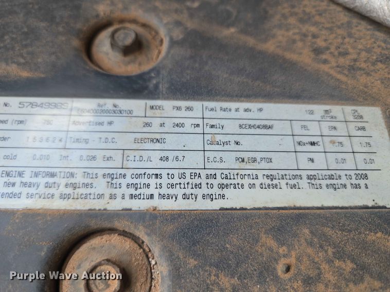image for item EW0466 2009 Kenworth T370 box truck