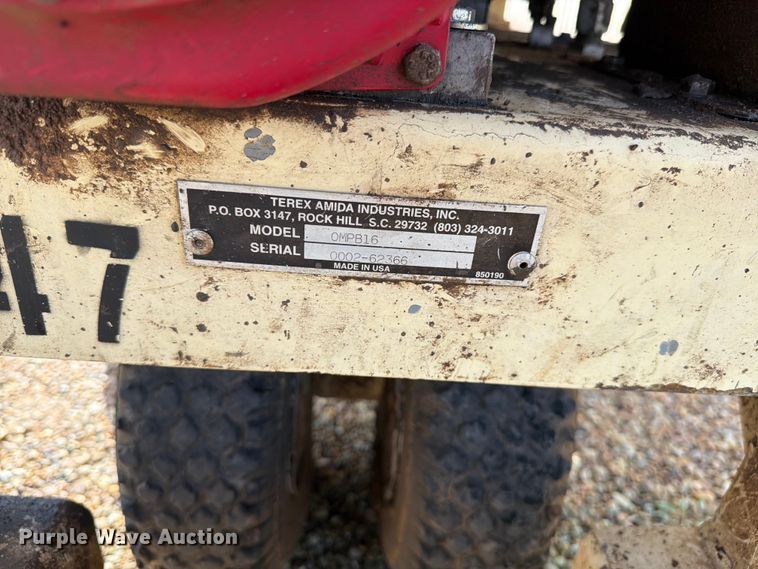 image for item EW1045 Terex PB16 concrete buggy