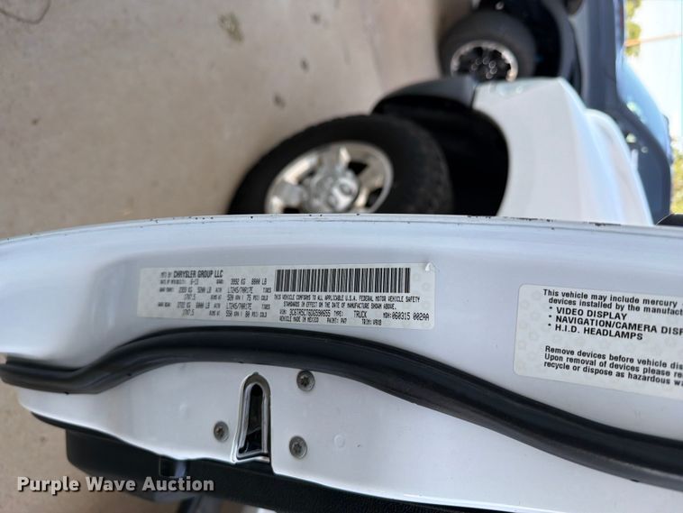 image for item EW1049 2013 Dodge 2500 Crew Cab pickup truck
