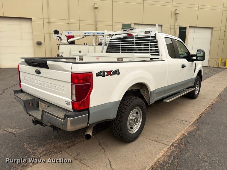 image for item EW2166 2021 Ford F250 Ext. Cab pickup truck