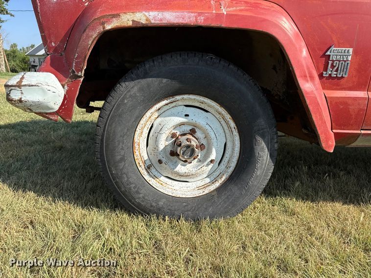 image for item EW4106 1965 Jeep J-200 pickup truck