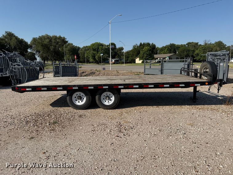 image for item EW4150 2014 Load Trail flatbed trailer