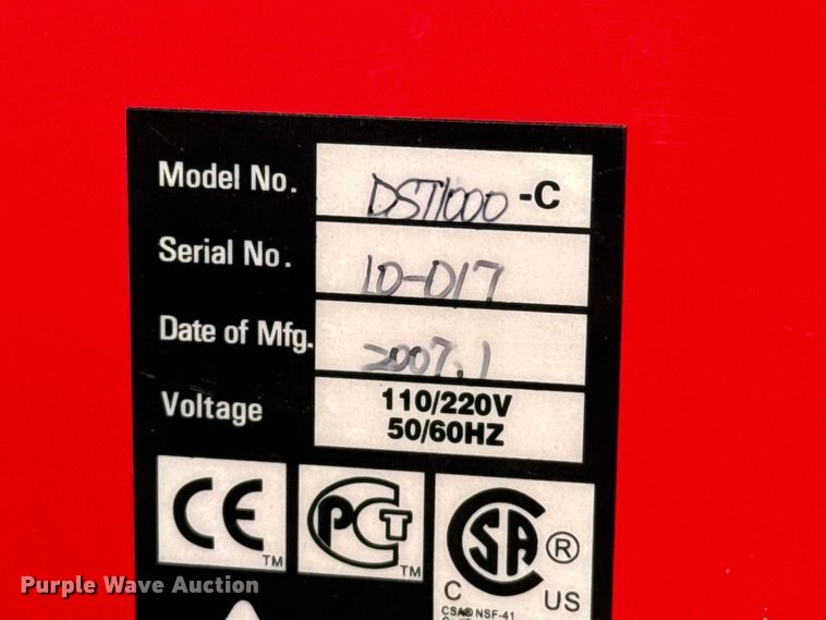 image for item EW4152 Bend-Pak Ranger DST-1000 tire balancing machine