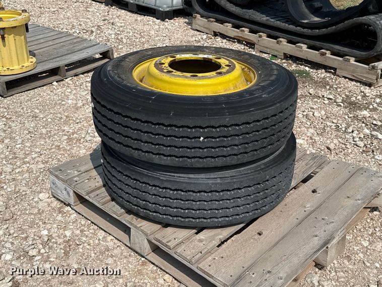 Tires and wheels
