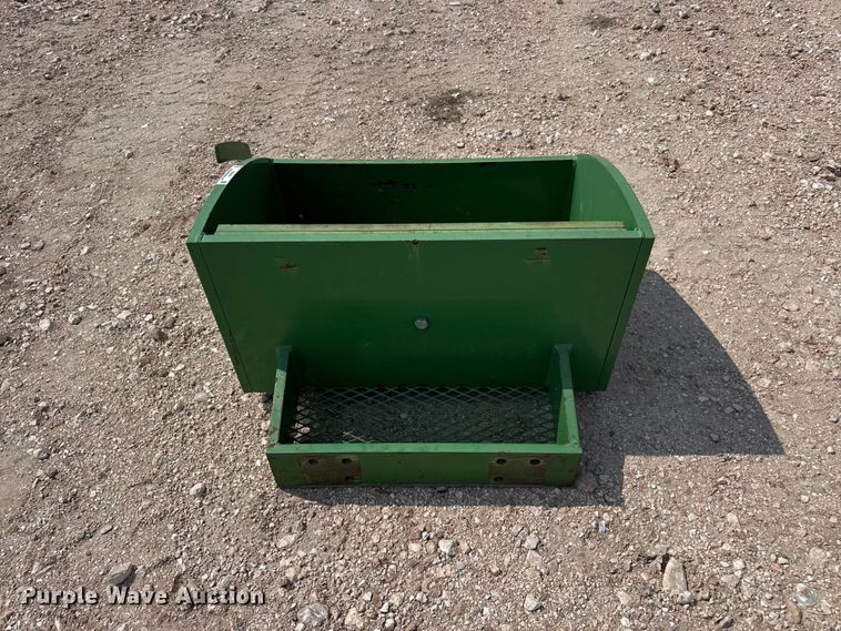 image for item EW4166 John Deere 8000 series weight box