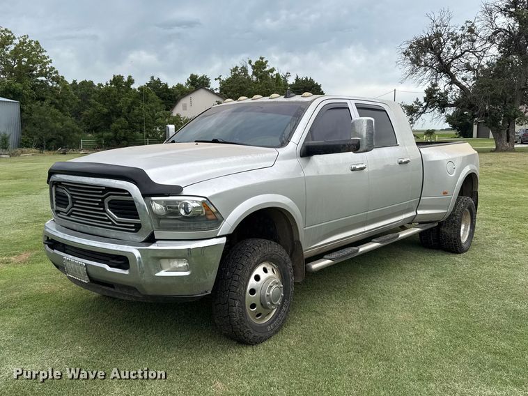 2014 RAM 3500 Laramie Crew Cab pickup truck