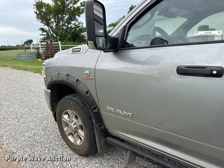 image for item EW4942 2022 RAM 3500 Heavy Duty Crew Cab pickup truck