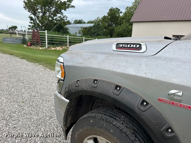 image for item EW4942 2022 RAM 3500 Heavy Duty Crew Cab pickup truck