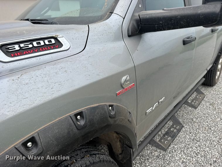 image for item EW4942 2022 RAM 3500 Heavy Duty Crew Cab pickup truck