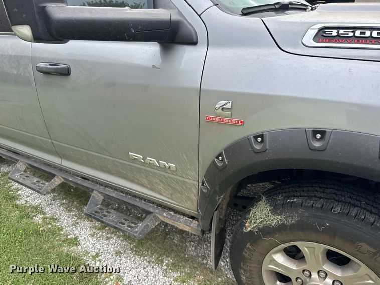 image for item EW4942 2022 RAM 3500 Heavy Duty Crew Cab pickup truck