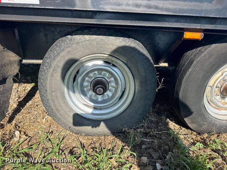 image for item EW4972 1995 J & C MANUFACTURING INC Jackson equipment trailer
