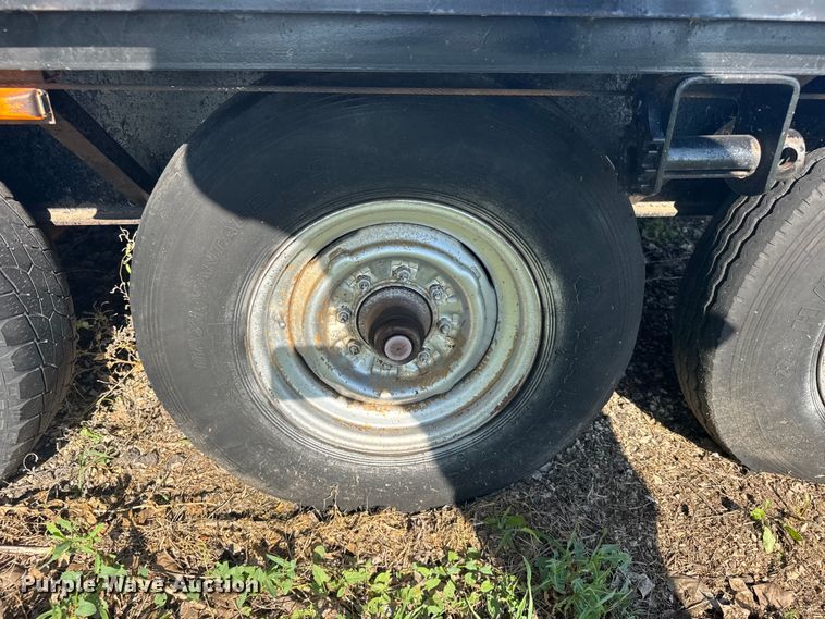 image for item EW4972 1995 J & C MANUFACTURING INC Jackson equipment trailer