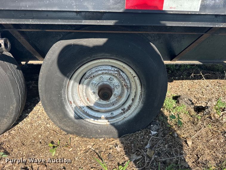 image for item EW4972 1995 J & C MANUFACTURING INC Jackson equipment trailer