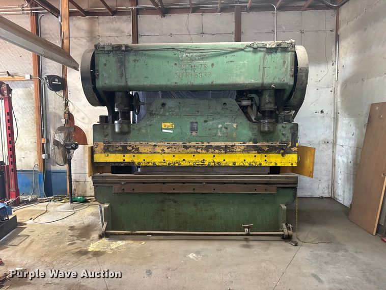 image for item EW4988 Version TA-78 press brake